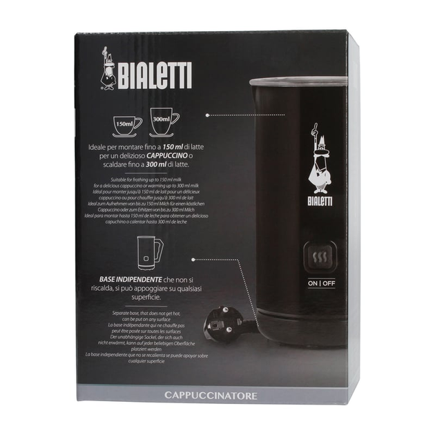 Електричний спінювач молока Bialetti Milk Frother MKF02 чорний (603010012) - зображення 5