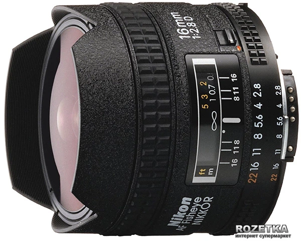 Nikon AF Fisheye Nikkor 16mm f/2.8【3615】 Nikon AF Fisheye-Nikkor 16mm f/2.8D – фото, отзывы, характеристики