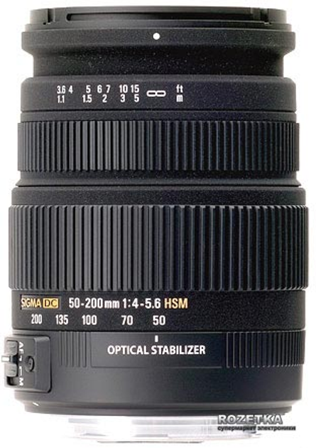 Sigma 50-200 mm f4-5.6 DC OS HSM for Canon – фото, отзывы