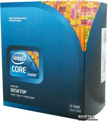 Процессор Intel Core i7-930 2.8GHz/8MB/1066MHz (BX80601930SLBKP