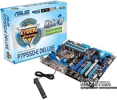 Материнская плата Asus P7P55D-E Deluxe (s1156, Intel P55, PCI-EX16