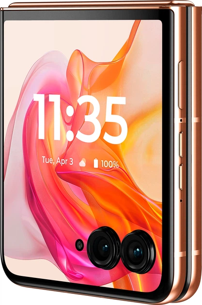 Smartfon Motorola Razr 50 Ultra 12/512GB Peach Fuzz (PB1T0056PL) - obraz 10