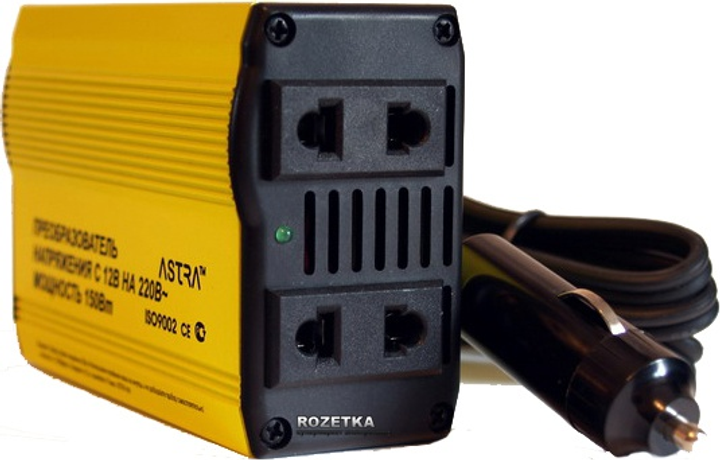 Автомобильный инвертор Astra 150W (KV-150) – фото, отзывы ...