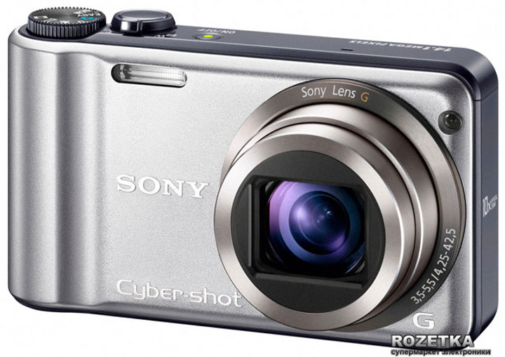 Фотоаппарат Sony Cyber-Shot DSC-H55 Silver купить на ROZETKA | Отличная ...