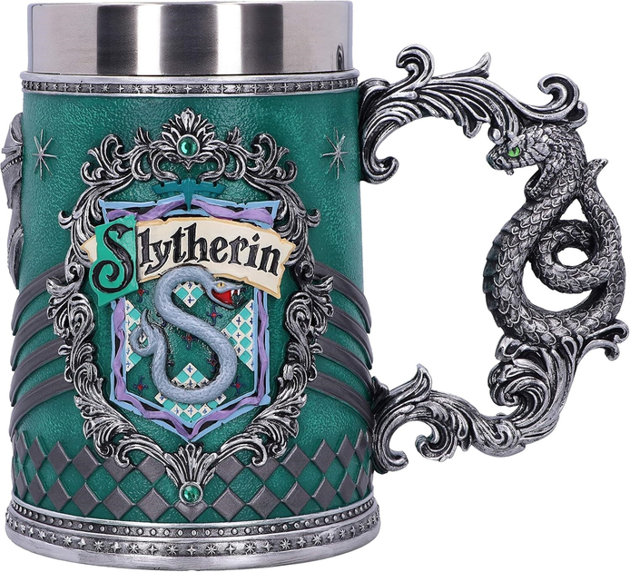 Kufel Nemesis Now Harry Potter Slytherin kolekcjonerski 500 ml (801269143213) - obraz 1