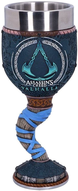 Келих Nemesis Now Creed Valhalla Goblet Assassins Creed Valhalla колекційний 400 мл (801269140670) - зображення 1