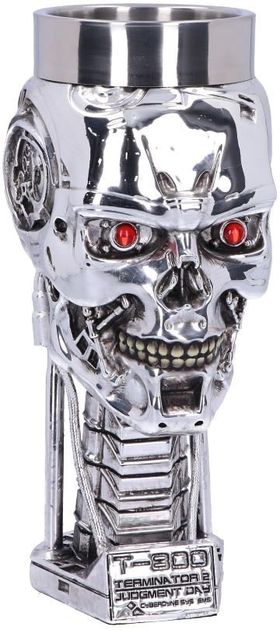 Келих Nemesis Now Terminator 2 Head Goblet Голова колекційний 300 мл (801269098971) - зображення 2