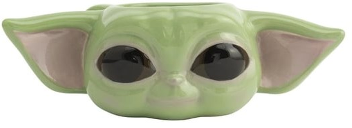 Kubek 3D ‎Paladone Gwiezdne Wojny Mandalorian Baby Yoda 350 ml (5055964757397) - obraz 1