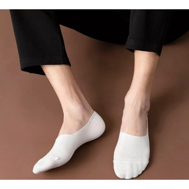 Набір різнокольорових чоловічих шкарпеток слідів 8 шт One Size 39-44 1224 - Фото 4 Набір різнокольорових чоловічих шкарпеток слідів 8 шт One Size 39-44 1224 - зображення 4