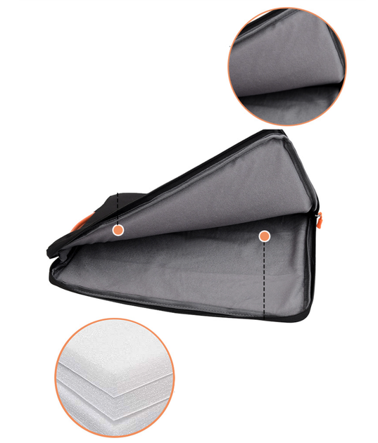 Сумка-чехол для ноутбука Orange до 15.6" вертикальная Розовая (S731-4) - изображение 2