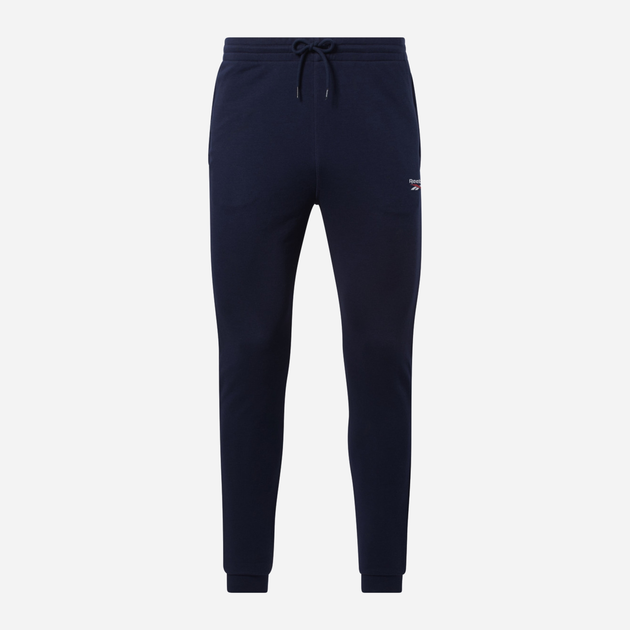 Спортивні штани чоловічі Reebok Identity Small Logo Ft Jogger 100049529 S Темно-сині (4066751213447) - зображення 7