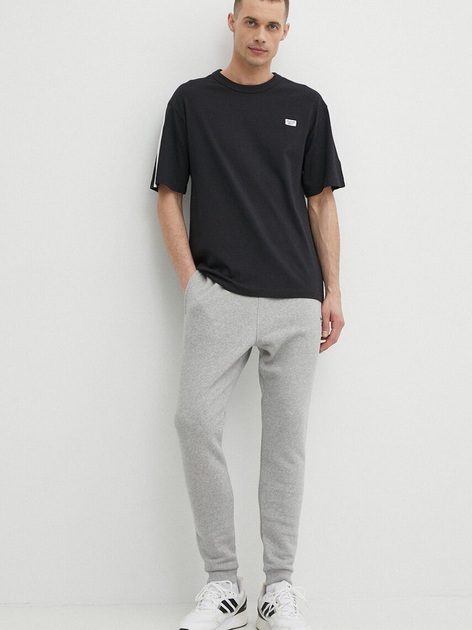 Спортивні штани утеплені чоловічі Reebok Identity Small Logo Fleece Jogger 100202848 2XL Сірі (1200143504918) - зображення 3