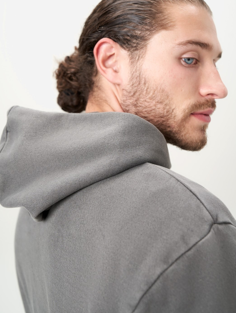 Худі чоловіче Reebok Ri Washed Oth Hood 100205480 L Чорне (1200143834213) - зображення 3