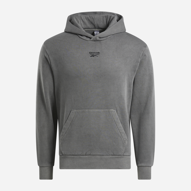 Bluza z kapturem męska Reebok Ri Washed Oth Hood 100205480 S Czarna (1200143834190) - obraz 4