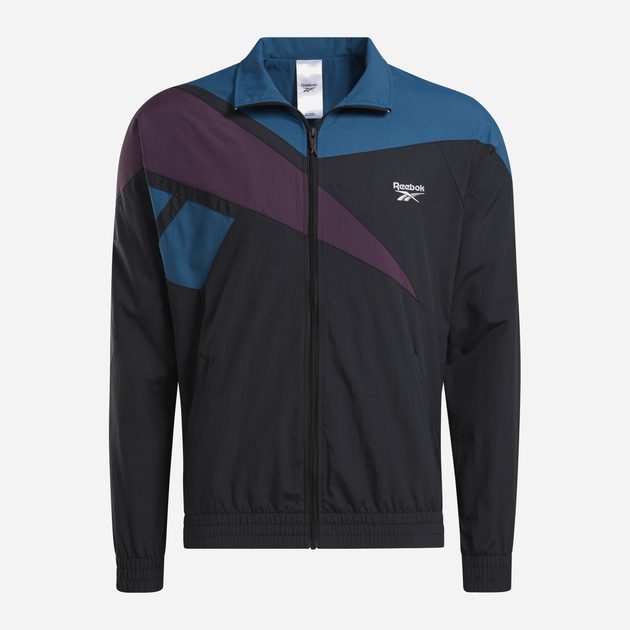 Спортивна кофта чоловіча Reebok Cl F Fr Tracktop 100206048 M Чорна (1200143879955) - зображення 1