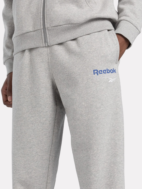 Спортивні штани чоловічі Reebok Ri Brand Proud Jogger 100208577 2XL Сірі (1200143738290) - зображення 4