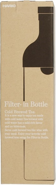 Butelka Hario z filtrem do zaparzania herbaty metodą Cold Brew Pudrowy róż 750 ml (2507020005) - obraz 3