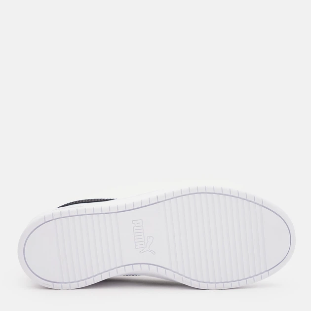 Sneakersy chłopięce Puma Rickie JR 38431103 37 Białe z czarnym (4064536267746) - obraz 6