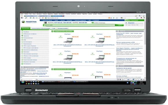 Ноутбук Lenovo ThinkPad X100e (3508W1X) – фото, отзывы