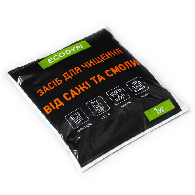 Порошок Ecodym 1 кг для чистки дымохода (80001) - изображение 4