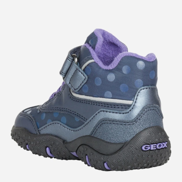 Zimowe trzewiki dziecięce dla dziewczynki Geox B04H1A054FU-C4269 23 Granatowe (8050036157126) - obraz 3