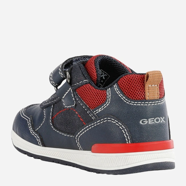 Sneakersy chłopięce Geox B160RA054AU-C0735 23 Granatowe (8050036214195) - obraz 4