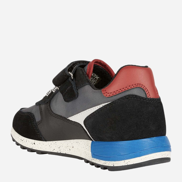 Buty sportowe młodzieżowe chłopięce Geox J269EB0FU22-C0245 37 Czarny/Szary (8050036810694) - obraz 3