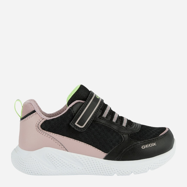 Buty sportowe dziecięce dla dziewczynki Geox J26FWA0BC14-C0724 36 Czarny/Pudrowy (8050036702111) - obraz 1