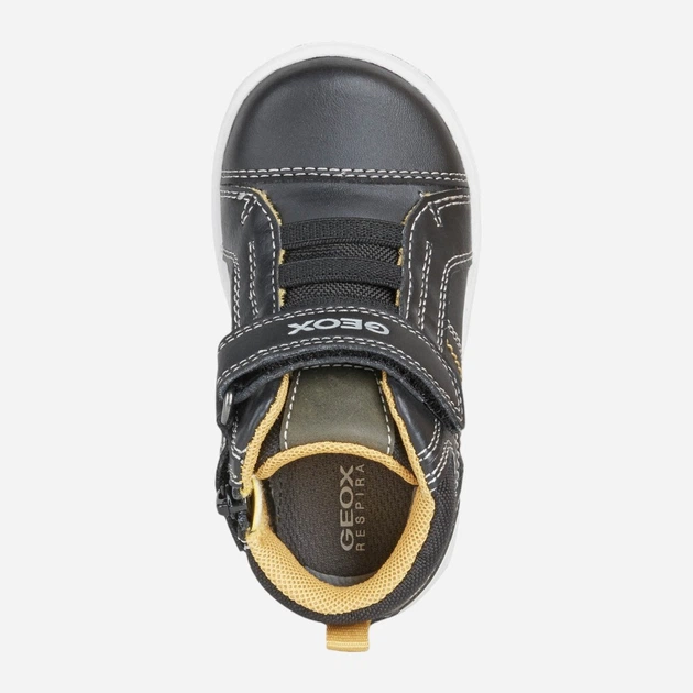 Trzewiki chłopięce Geox B1637B054FU-C9241 25 Czarne (8050036389534) - obraz 4