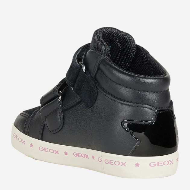 Trzewiki dziecięce dla dziewczynki Geox B16D5A08554-C9999 27 Czarne (8050036213198) - obraz 3