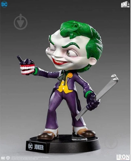 Фигурка Iron Studios ДС Джокер DC Joker 12 см MN DC J 12 - Фото 2 Фигурка Iron Studios ДС Джокер DC Joker 12 см MN DC J 12 - изображение 2