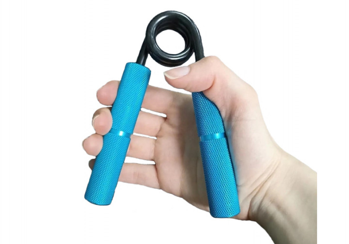 Кистевой эспандер EasyFit Hand Grip PRO 114 кг синий (250 lb) - изображение 2