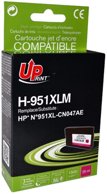 Картридж UPrint CN047AE для HP 25 мл Magenta (H-951XL-M) - зображення 1