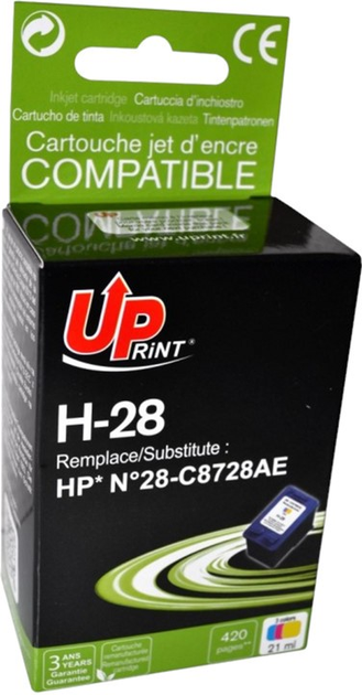 Картридж UPrint C8728AE для HP Color 21 мл (3584770880293) - зображення 1