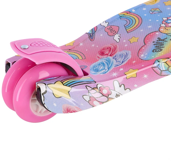 Самокат дитячий Nils Fun HLB15 Рожевий (5907695540758) - зображення 3
