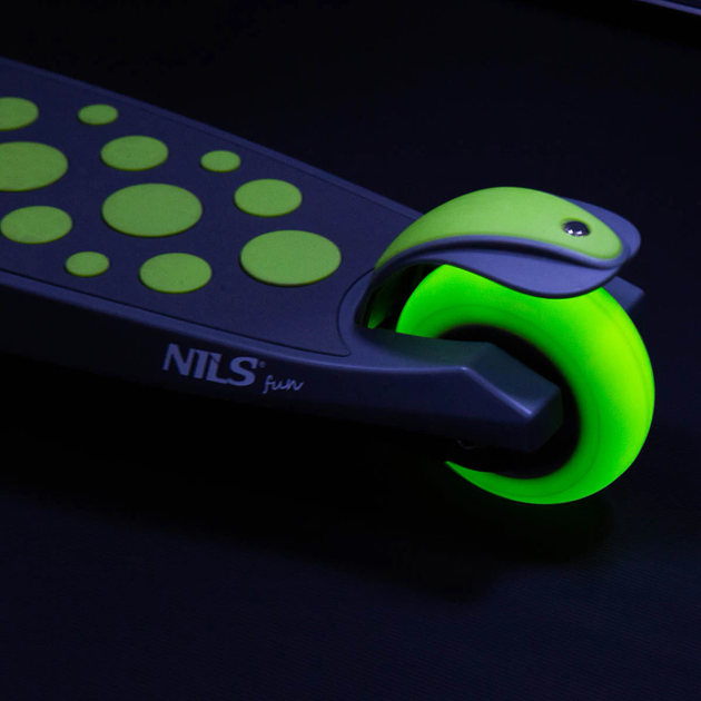Самокат дитячий Nils Fun HLB02 Зелений (5907695544343) - зображення 3