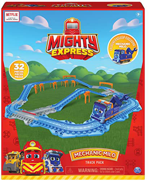 Zestaw Spin Master Mighty Express Milo torów z mechanikiem pociągów Milo (0778988359761) - obraz 3