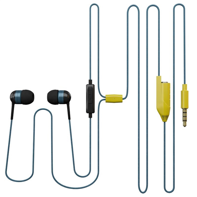 Навушники Maxell Earphones Share Blue (MXSEBSB) - зображення 2