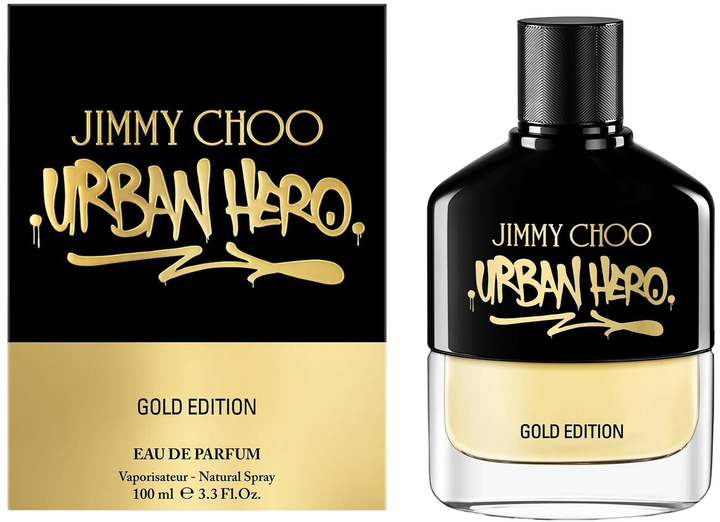 Парфумована вода для чоловіків Jimmy Choo Urban Hero Gold Edition 100 мл (3386460127066) - зображення 1