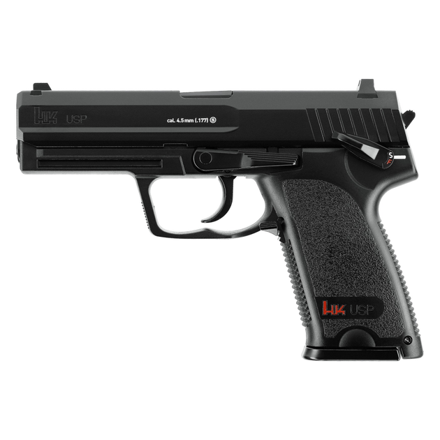 Пістолет пневматичний Umarex HK USP (4,5 мм), чорний - зображення 1