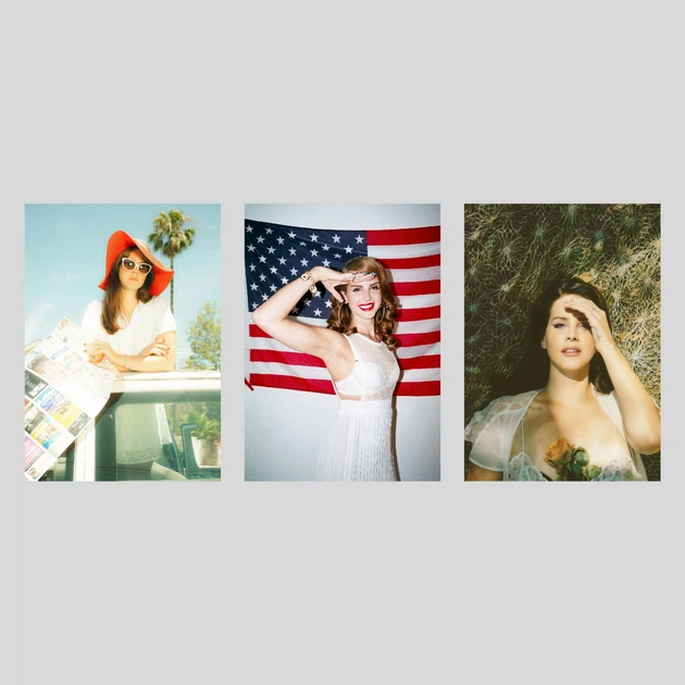 Набір постерів Лана Дель Рей / Плакати Lana Del Rey / 3 шт, А3 - Фото 1 Набір постерів Лана Дель Рей / Плакати Lana Del Rey / 3 шт, А3 - изображение 1