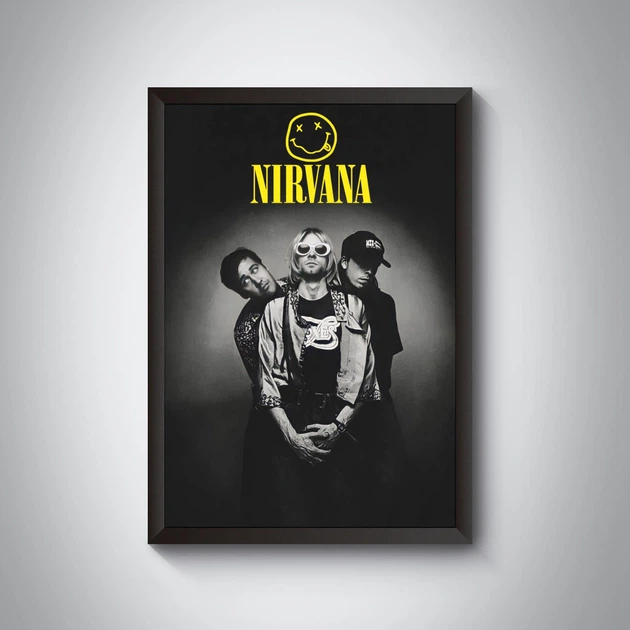 Набір постерів групи Нірвана / Плакати Nirvana / Курт Кобейн - Фото 5 Набір постерів групи Нірвана / Плакати Nirvana / Курт Кобейн - изображение 5