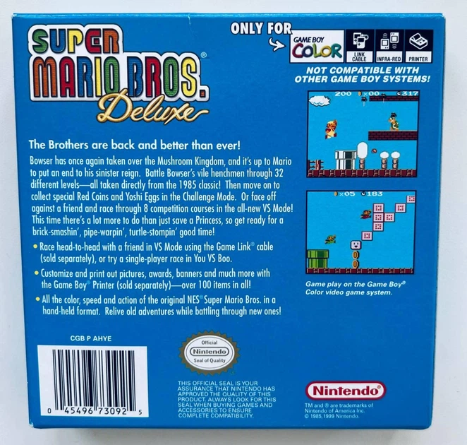 ROZETKA » Super Mario Bros. Deluxe, английская версия - картридж