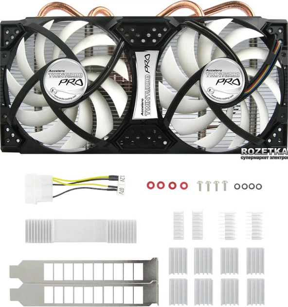 Кулер ARCTIC Accelero Twin Turbo Pro (DCACO-V3400-BLA01) - зображення 4
