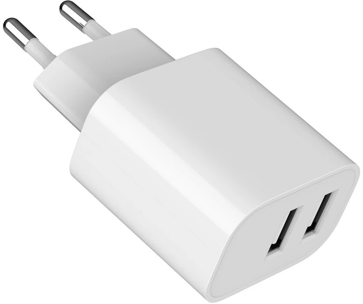 Мережевий зарядний пристрій Gembird 12W 2 х USB (TA-UC-2A12-01) - зображення 5