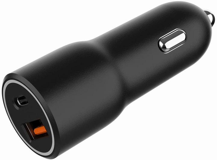 Автомобільний зарядний пристрій Gembird PD 20W USB-А + Type-C (8716309129671) - зображення 6