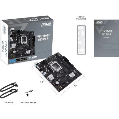Материнская плата ASUS PRIME H610M-R-SI - изображение 8