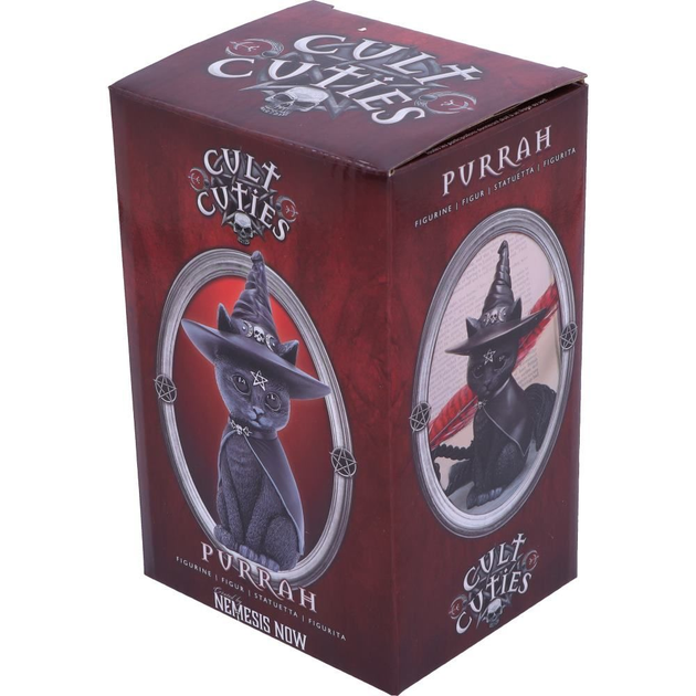 Статуетка Nemesis Now Cult Cuties кіт в капелюсі Пурра 13.5 см (801269139568) - зображення 4