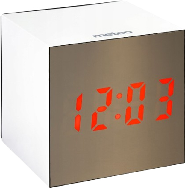 Zegar - budzik Meteo Zp27 Biały (5907265012173) - obraz 1