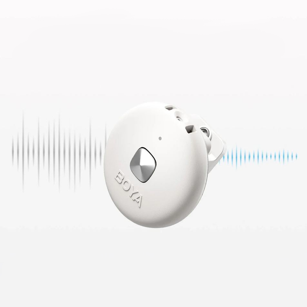 Петличный микрофон Boya Omic (Android + iPhone) White - изображение 3